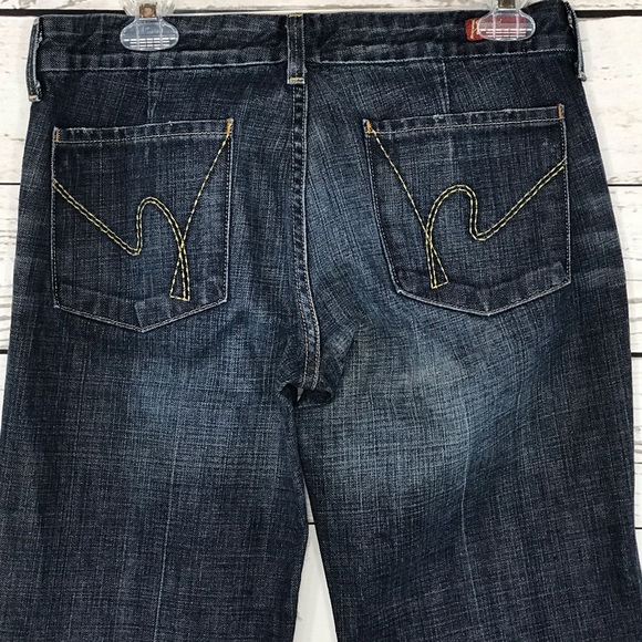 Citizens Of Humanity Denim - Citizens Of Humanity Jeans Faye 003 Blue Low-Waist